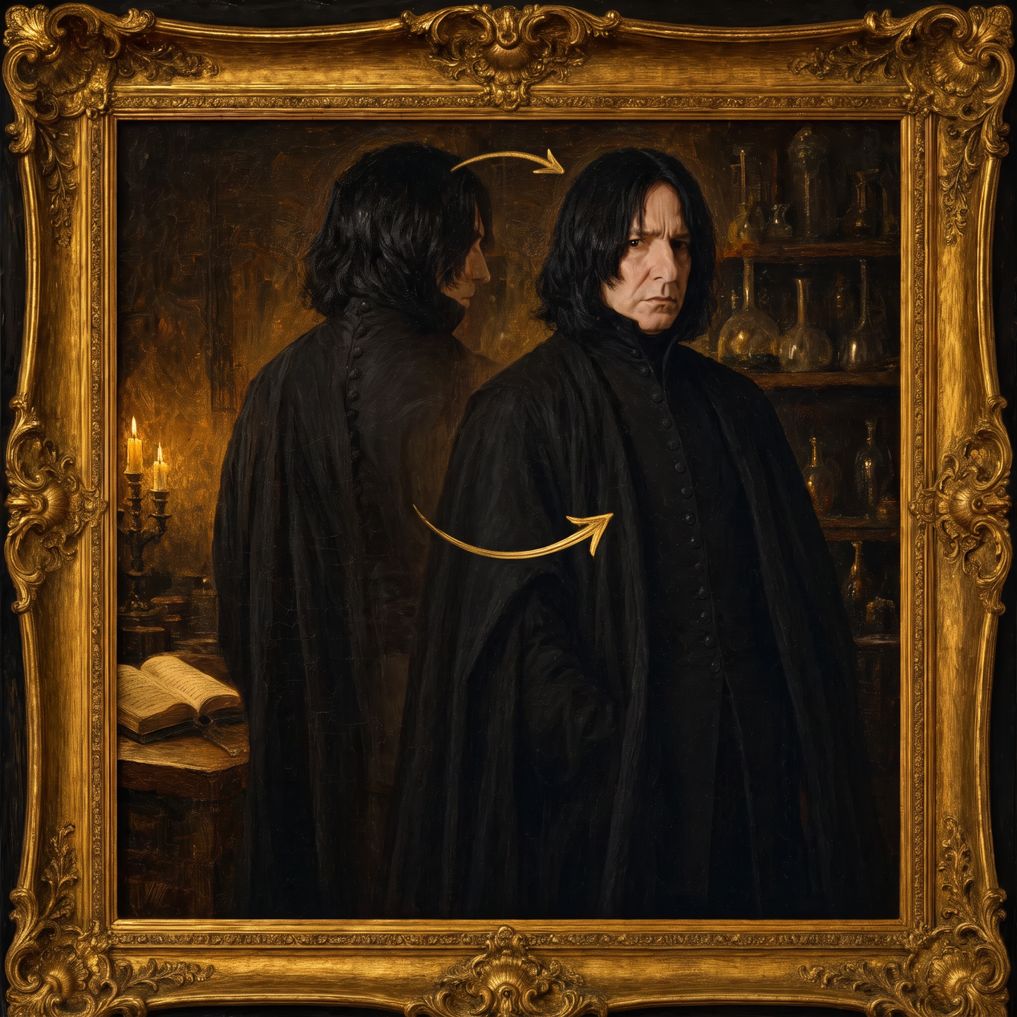 Cursed Portraits-Snape